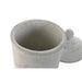Ваза Home ESPRIT Сив Цимент Ориенталски 19 x 19 x 31 cm