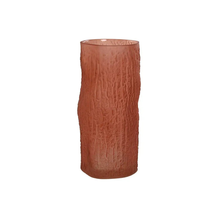 Ваза Home ESPRIT теракота Кристал Модерен 14 x 14 x 31,5 cm