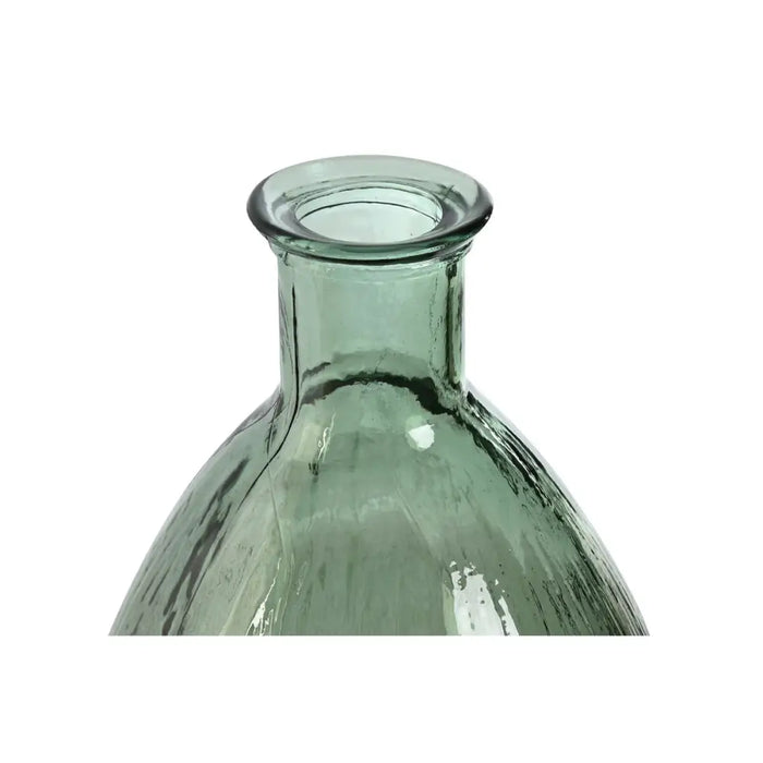 Ваза Home ESPRIT Зелен Рециклирано стъкло 30 x 30 x 59 cm