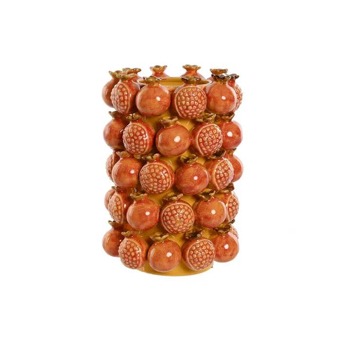 Ваза Home ESPRIT Жълт Оранжев Каменинов Модерен 24 x 24 x