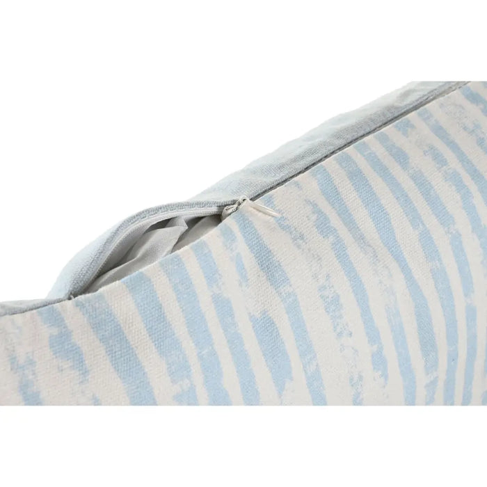 Възглавница DKD Home Decor 50 x 15 x 30 cm Райета Син Бял