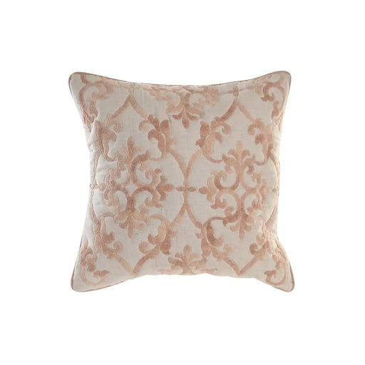 Възглавница DKD Home Decor 50 x 15 x 50 cm Бежов Розов