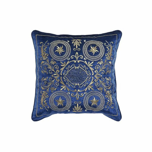 Възглавница DKD Home Decor 8424001850341 Син Златен 45 x 10