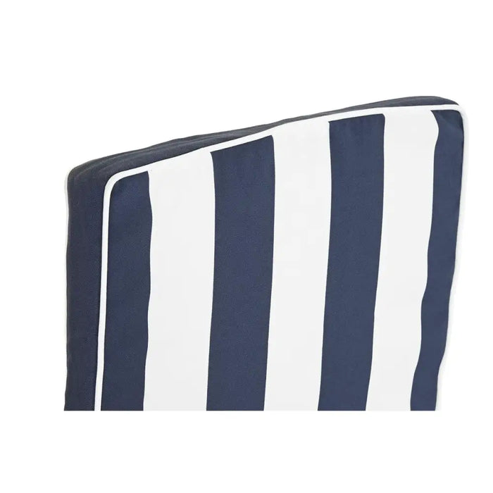 Възглавница DKD Home Decor Бял Морско син Райета 42 x 4 x
