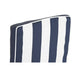 Възглавница DKD Home Decor Бял Морско син Райета 42 x 4 x