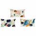 Възглавница DKD Home Decor Пластмаса Син Бял Многоцветен