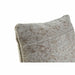 Възглавница DKD Home Decor Пластмаса Светло кафяв Квадратен