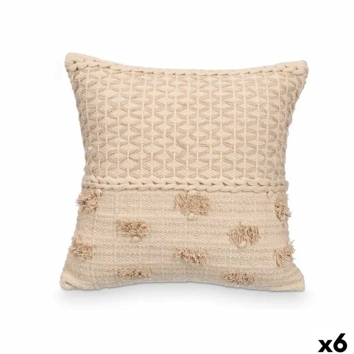 Възглавница Gift Decor Бежов Естествен 45 x 15 x 45 cm (6