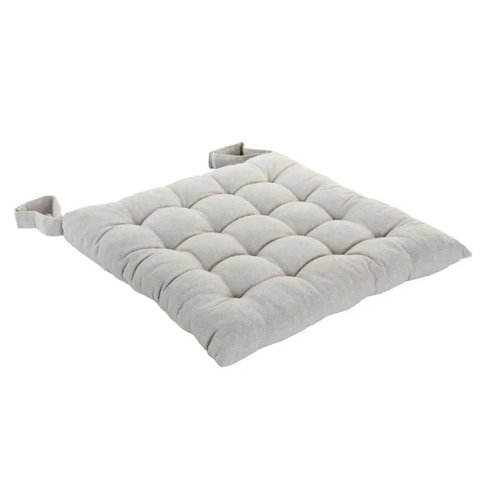 Възглавница за столове DKD Home Decor Бежов Син полиестер