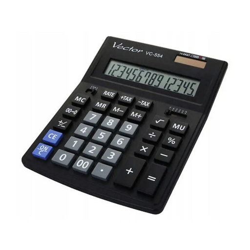 Vector KAV VC-554x Office Calculator 14-цифрен 153x199 mm