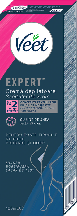 Депилиращ крем за тяло Expert, 100 ml