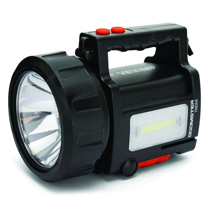 Презареждаем LED ръчен прожектор Velamp DOOMSTER TREKK 10 W да