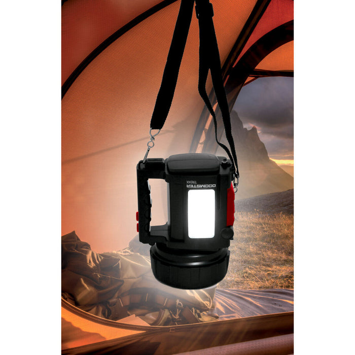 Презареждаем LED ръчен прожектор Velamp DOOMSTER TREKK 10 W да