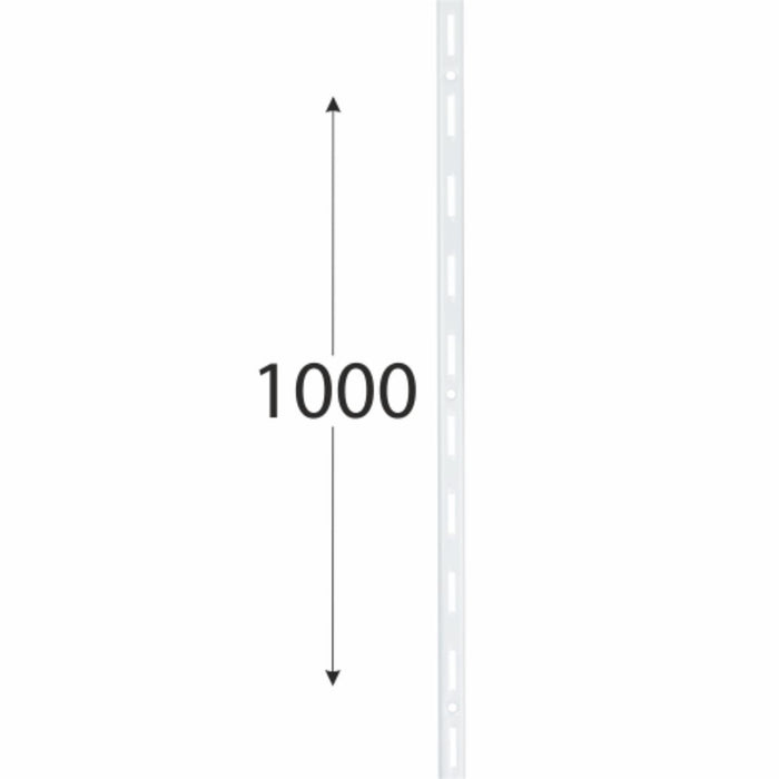 ЕДИНИЧНА ШИНА 1000MM БЯЛА