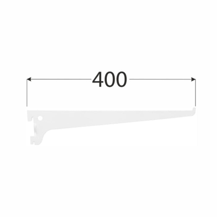 ЕДИНИЧНА КОНЗОЛА 400MM БЯЛА