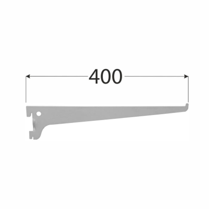 ЕДИНИЧНА КОНЗОЛА 400MM СИВА