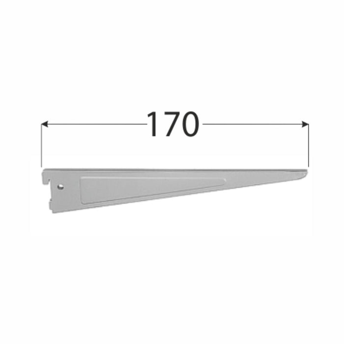 ДВОЙНА КОНЗОЛА 170MM СИВА