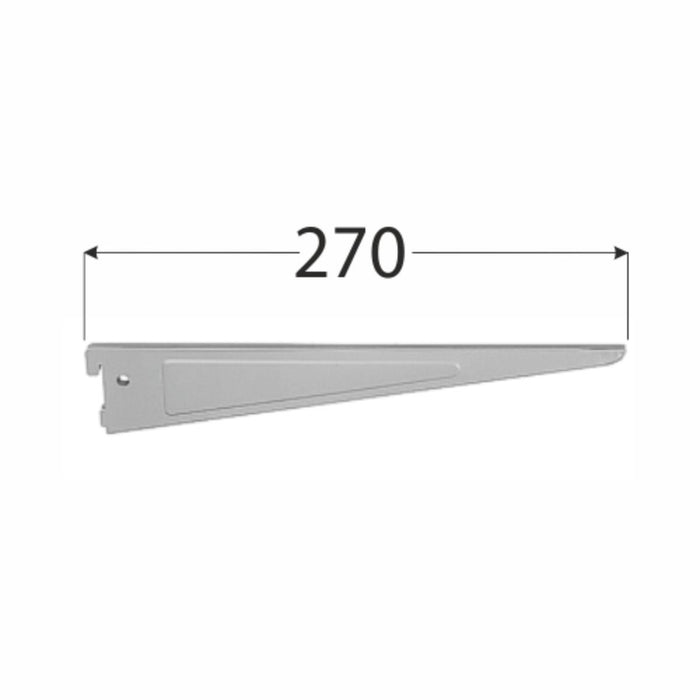 ДВОЙНА КОНЗОЛА 270MM СИВА