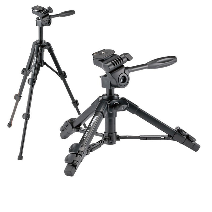 Velbon E61PVE301741 статив Цифрови/филмови фотоапарати 3 крака Черен