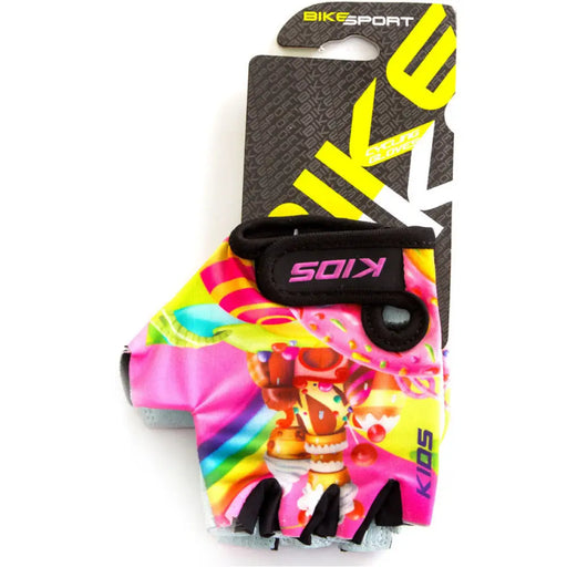 ВЕЛО РЪКАВИЦИ ДЕТСКИ BIKESPORT RAINBOW GM-103-S