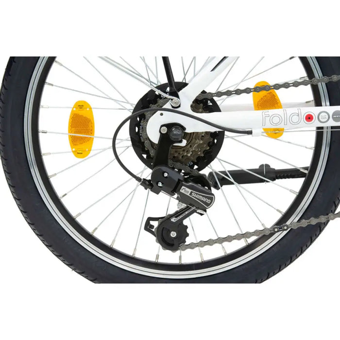 ВЕЛОСИПЕД KCP FOLD WHITE 20’’ 101012 6 РАМКА АЛУМИНИЕВА