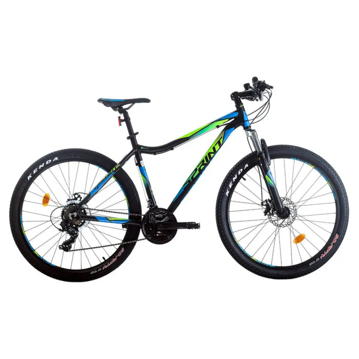 ВЕЛОСИПЕД SPRINT HUNTER 27.5x40 BLK SI0290 СКОРОСТИ 21