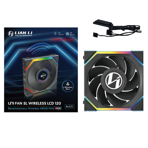 Вентилатор Lian Li UNI FAN SL Wireless LCD Reverse Blade