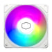 Вентилатор Cooler Master SickleFlow Edge 120 ARGB (бял)