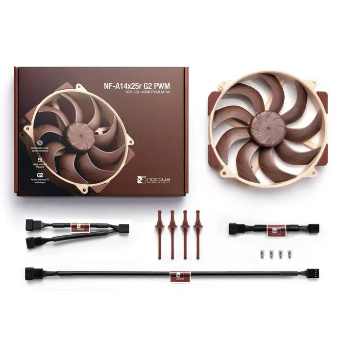 Вентилатор Noctua NF-A14x25r G2 PWM 140mm