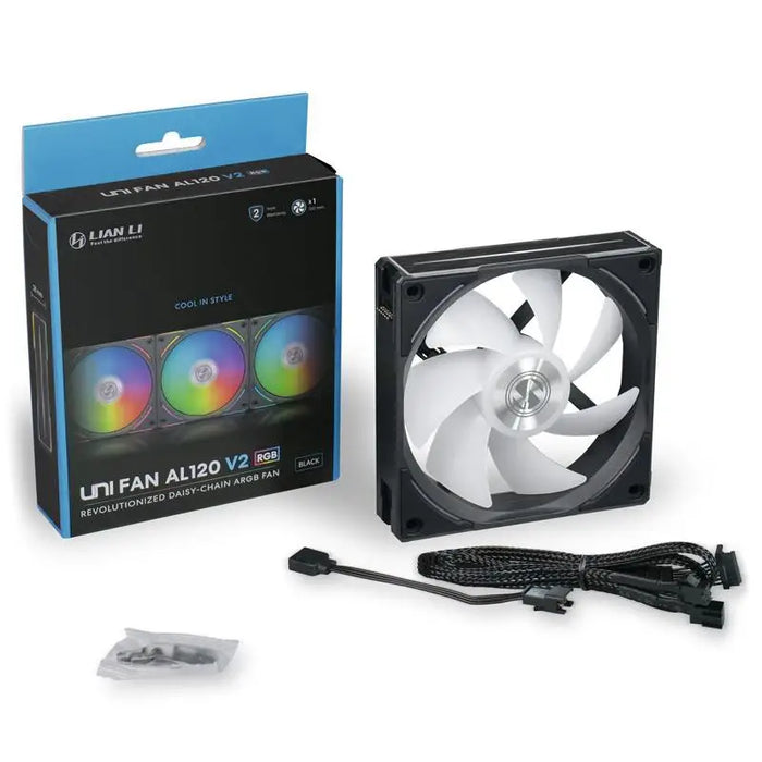 Вентилатор Lian Li UNI AL120 V2 ARGB Черен