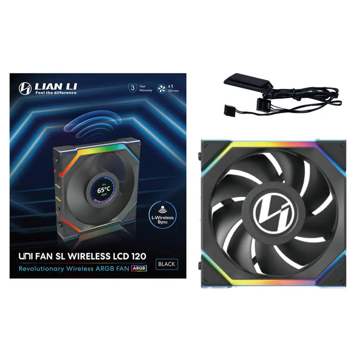 Вентилатор Lian Li UNI FAN SL Wireless LCD ARGB PWM - 120