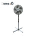 ВЕНТИЛАТОР НА СТОЙКА 16’’ 45W 5ПЕРКИ СИВ