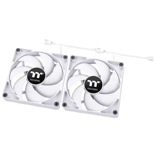 Вентилатор Thermaltake CT120 PC Cooling Fan 2 Pack White