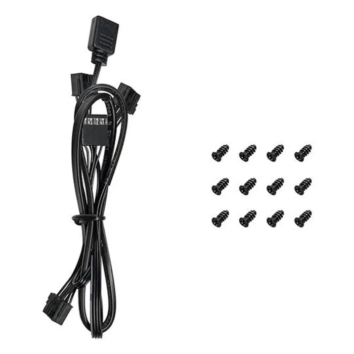 Вентилатор за кутия DEEPCOOL R-FL12R-BKAPN3-G Ø 12 cm (3