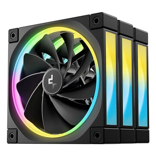 Вентилатор за кутия DEEPCOOL R-FL12R-BKAPN3-G Ø 12 cm (3