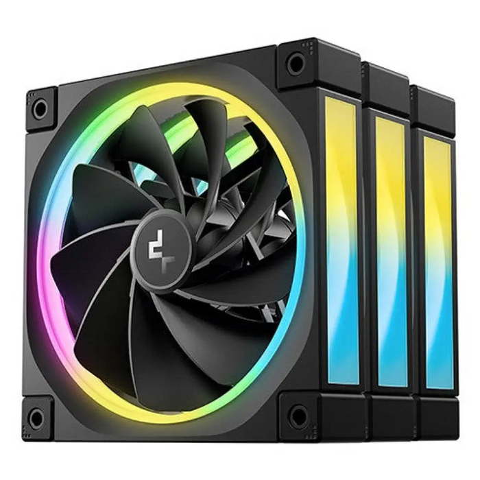 Вентилатор за кутия DEEPCOOL R-FL12R-BKAPN3-G Ø 12 cm (3