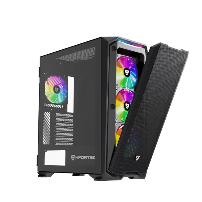 Вентилатор за кутия Nfortec NF-CS-KRATERX-B