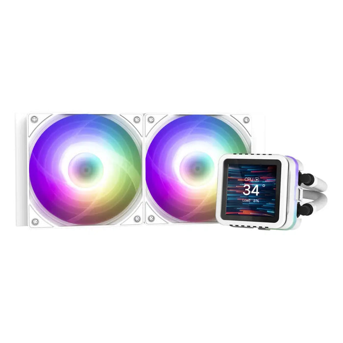 Вентилатор за кутия Zalman ALPHA2 DS A24 WHITE Ø 12 cm (1