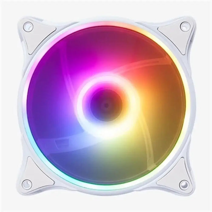 Вентилатор за кутия Hiditec VGCH10009 Ø 12 cm ARGB Бял