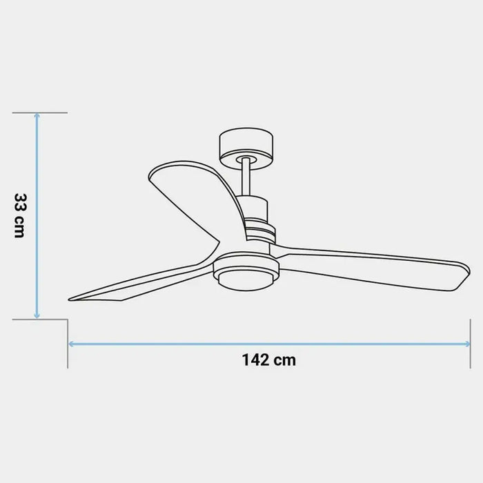 Вентилатор за таван Universal Blue ALM 4056 3A 70W (142 cm)
