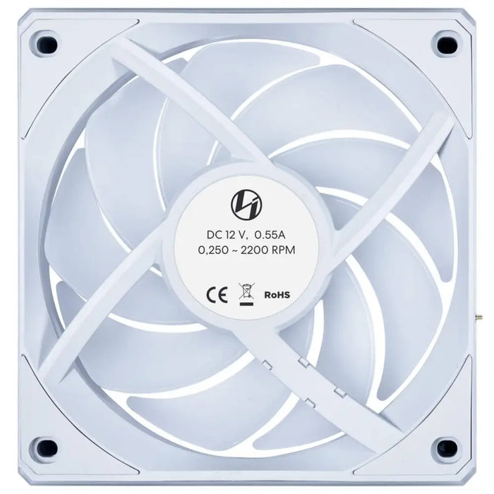 Вентилатор Lian Li UNI FAN CL Wireless ARGB PWM - 120 mm Бял