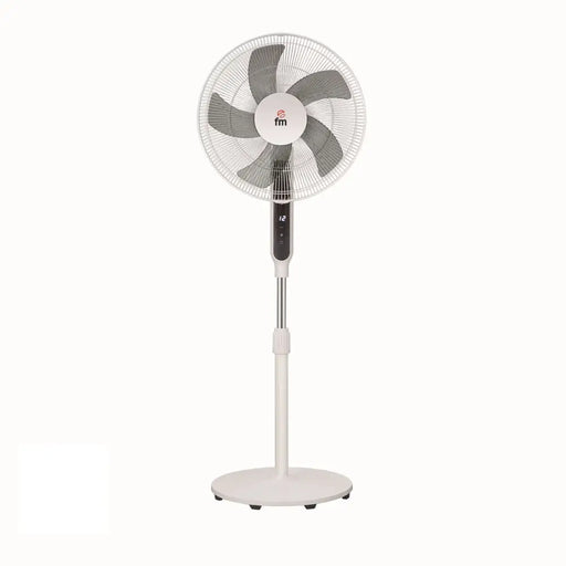Вентилатор с крака Grupo FM IP40DC Бял 30 W