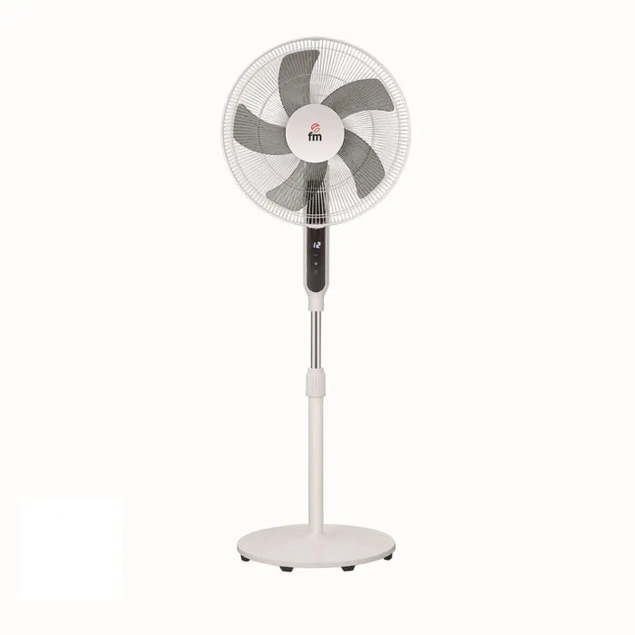Вентилатор с крака Grupo FM IP40DC Бял 30 W