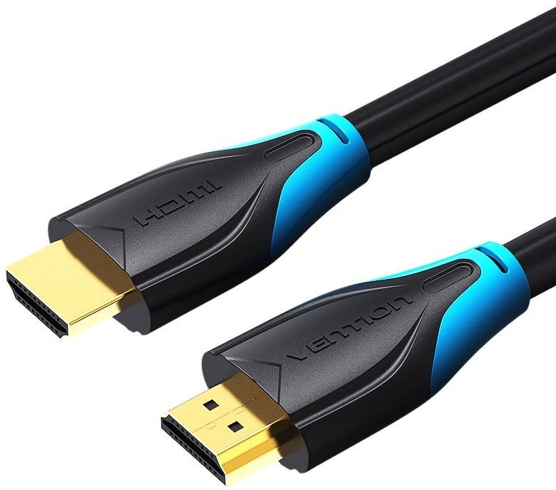 Кабел Vention - AACBE, HDMI/HDMI, 0.75m, черен