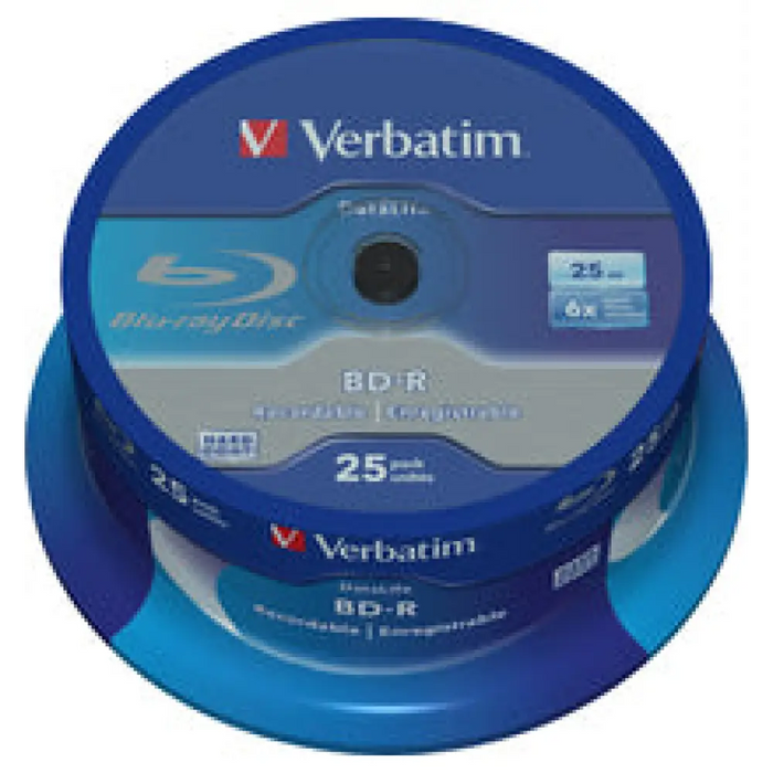 Verbatim BD-R 25Gb./6X 25 броя в шпиндел