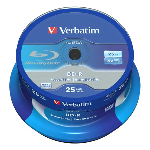 Verbatim BD-R 25Gb./6X (printable) 25 броя в шпиндел