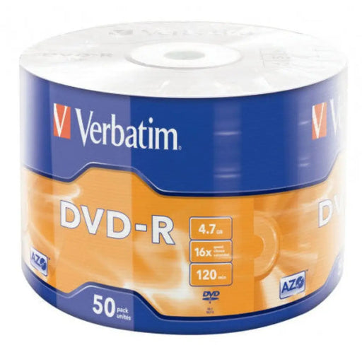 Verbatim DVD-R 4.7Gb./16X - 50бр. в целофан