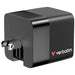 Verbatim Mini GaN Charger 65W 2 порта прибиращ се кабелен