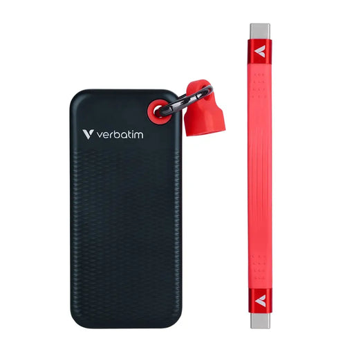 Verbatim Pocket SSD USB 3.2 Gen 2 1TB черен/червен