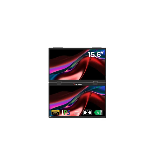 Verbatim Portable 15.6’’ Dual Monitor Essentials